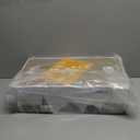 Cat Scratcher Box with Heavy-Duty Double-Sided Cardboard Pad, Cardboard Lounger, Cat Bed for Indoor Cats, Interactive Hole Design, Large - 5 Pack, White