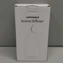 URPOWER 100ML Essential Oil Diffusers for Home with 7 LED Color Changing Lights, Timer & Auto-Off Ultrasonic Aromatherapy Diffuser Cool Mist Humidifer Scent Diffuser for Bedroom, Office, Yoga (Striped White)