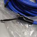 50FT Heated Water Hose for RV,-45  Anti-freezing Heated Garden HoseElectrically Heated Hose of Rv AccessoriesRv Freshwater Hoses with Fittings