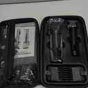 Soonsell Hair Clippers for Men T-Blade Trimmer Set,Man Professional Cordless Barber Clippers Set,Blade Close Cutting Beard Trimmer,LED DisplayBlack