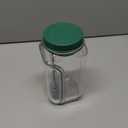 2026 New Side-Opening Salad Mason Jar, Upgrade Leak-Proof Portable Meal Prep Container with Dressing Compartment, Perfect for Home, Office & Travel Lunches (Green)