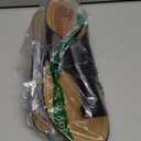 Aomigoct Sandals for Women Wedge Shoes: Comfortable Orthopedic Sandals Womens Dressy Summer Flip Flops Casual Walking Wedges 40