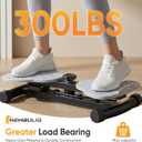 NEWBULIG Waist Twister Machine Exercise, Ab Twister Board with 300 lbs Capacity, Quiet Home Gym Equipment for Core & Belly Workout