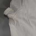 QINSEN Women's Crew Neck Short Sleeve Bodysuit Double Lined Body Suits Basic T-shirt Tops (Medium)