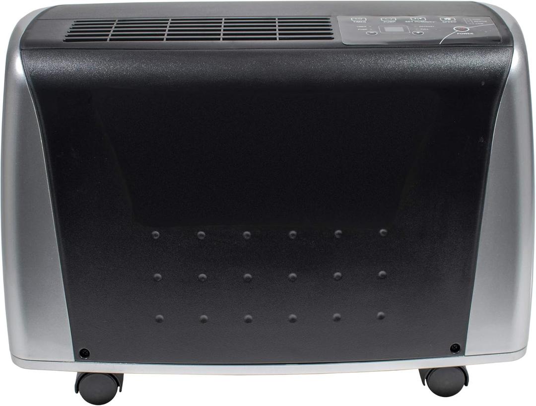 Royal Sovereign 65 Pint Bucketless Dehumidifier, Black - Refurbished