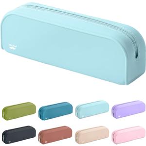 Mr. Pen- Silicone Pencil Case, Aesthetic Pencil Bag for Women, Makeup Pouch, Multifunctional Pouch for Stationery, Cosmetics and Electrical Goods Storage