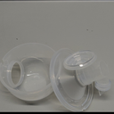 Momcozy Original S9 Pro/S12 Pro Replacement Accessories, Only Compatible with Momcozy S9 Pro/S12 Pro Breast Pump NOT for S9/S12 (Single-Sealed Full Set Collector Cup with 24mm Flange,180ml, 1 Pack) (Transparent)