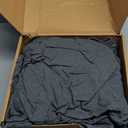 Amazon Basics 4 Piece Bed Sheet Set, 100% Cotton Jersey, Includes Super Soft, Flat and Fitted Sheets, Pillowcase, Queen, Dark Gray, Solid