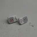 2 Pack European Plug Adapter USB C, TESSAN US to Europe Adapter 4 Outlets 3 USB Charger, Type C International Power Adaptor to Italy Spain France Portugal Iceland Germany, Europe Travel Essentials