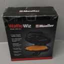 Mueller Heart 5 Waffle Maker, Waffle Iron, Adjustable Browning Control & Nonstick, Cool Touch Handle, Easy to Clean, Small Kitchen Appliances