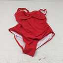 EoMENIE Women Swimsuit Red Large 