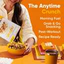 NuTrail Nut Granola Cereal, Honey Nut, No Sugar Added, Keto, Low Carb, Gluten Free, Grain Free, Healthy Breakfast 8 oz. 3 Count (EXP 11/23/26)