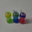 Nuby No-Spill Sippy Cup with Flex Straw for Boys - (3-Pack) 10-Ounce Bottles - Training Sippy Cups for Toddlers 12+ Months