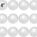 Styrofoam Balls 4 Inch,12PC Large White Foam Balls for Crafts, DIY Craft Giant Foam Ball for Home and School,Smooth Solid Round (Styrofoam-4in-12pc)