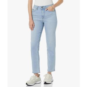 Amazon Essentials Women's High-Rise Straight Jeans - Size 8
