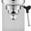 CASABREWS 5418 PRO Espresso Machine 20 Bar, Upgraded Espresso Maker with Powerful Steam Milk Frother, Stainless Steel Coffee Machine with Fast Heating System for Cappuccino, Latte, Silver