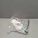 1st Birthday Crown with Number 1 Pom Poms-Baby Boy Girl First Birthday Hat for Photo Props, Smash Cake Photography, Milestone Celebration Decor (White & Blue)