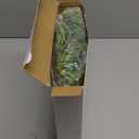 Dingion 20" Real Touch Christmas Cedar Wreath Artificial Cedar Wreaths for Front Door Winter Faux Green Fake Pine Cypress Wreath with Vintage Bow for Window Outdoor Indoor Wall Home Xmas Holiday Decor (Brown)