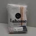 Lahome Zelie Machine Washable Bathroom Rugs Runner, 2x5 Non Slip Entryway Rugs Indoor Kitchen Runner Rug, Moroccan Trellis Non Skid Carpet Runners for Bedside Entrance Laundry Room, Beige