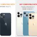 CCFUNCASE Compatible with iPhone 14 Case Clear Cute for Women - Rugged Phone Cases Funda Protector Cover Skin (Blue Cool Fierce Sharks)