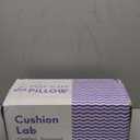 C CUSHION LAB Deep Sleep Pillow, Patented Ergonomic Contour Design for Side & Back Sleepers, Orthopedic Cervical Shape Gently Cradles Head & Provides Neck Support & Shoulder Pain Relief - Calm Grey