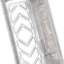 Waytiffer Loaf Pans [25 Pack] 2Lb Heavy Duty Disposable Aluminum Foil Premium Bread Tins Standard Size - 8.5" X 4.5" X 2.5" Perfect for Homemade Cakes & Breads