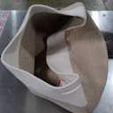 MINTWOOD Design Extra Large 22 x14 Inches Decorative Woven Cotton Rope Blanket Storage Basket Bin Living Room and Laundry Hamper for Pillows, Pool Towels, Dog Toys, Shoes, Light Brown