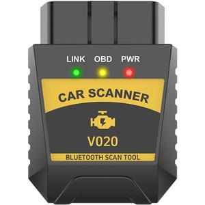 ZIMISI OBD2 Scanner Reader, Car Code Reader Connect to Phone, Auto Diagnostic Scan Tool, OBD2 Scanner for Reset/Clear Car Engine Error Code, Fits iPhone & Android