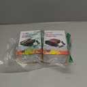 Gisafai 2 Pcs Portable Car Heater 12v 150w for Vehicle That Plugs into Cigarette Lighter 2 in 1 Heating Cooling Auto Windscreen Fan 360 Rotation Windshield Defogger Car Window Defroster (Red)