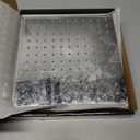 Shower Head Combo,10 Inch High Pressure Rain Shower Head with 11 Inch Adjustable Extension Arm and 5 Settings Handheld ,Powerful Shower Spray Against Low Pressure Water with Long Hose (Chrome)