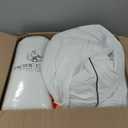 Pacific Coast Premium Goose Feather & Down Bed Pillows Queen Size 2-Pack, Hotel Quality Collection, Medium Support for Side & Back Sleepers