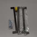 Ravinte 3 Pack Black Cabinet Pulls 8-4/5 Inch Square Cabinet Handles Matte Black Kitchen Hardware for Cabinet Drawer Pulls Come with Screwdriver