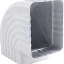 Gutter Downspout Elbow 90 Degree 3x4 Gutter Elbow Aluminum Downspout Elbow1Pcs White