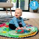 Baby Einstein Sea Floor Explorers 2-in-1 Water Mat, Portable Tummy Time, Activity Play Gym, Sensory Toys, Ages Newborn and Up, Medium