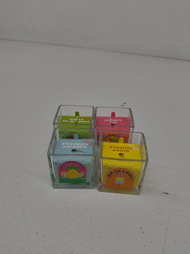 Candle Mixed Pack of 4