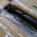 HOMLAND Walkers for Seniors with Seat, Foldable Rollator Walker, Reinforced Aluminum Frame, 8" Big Rubber Wheels for All Terrain, Height Adjustable Lightweight Rolling Walker (400 Pound, Red)