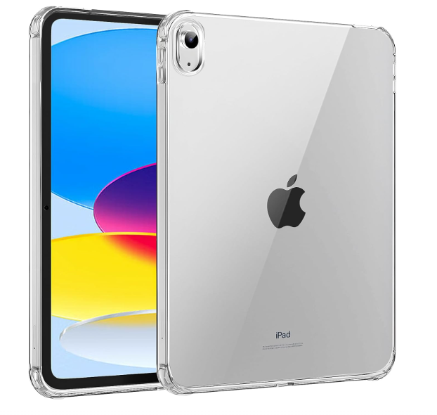 Clear Case for iPad A16 & 10th Generation 2022 10.9" & 11th Generation 2025 11" with Anti-Scratch Protective, Ultra Slim Lightweight Soft TPU Transparen Cover, Shockproof Impact Resistant