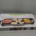 Presto 07061 22-inch Electric Griddle With Removable Handles, Black, 22-inch