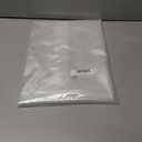 YellyHommy Clear Waterproof Plastic Snap in Shower Curtain Liner Replacement with 2 Magnets 71" W x 66" L for 72" W x 87" L Transparent