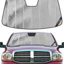 Pigenius Windshield Sun Shade for Dodge Ram 1500 2002-2008 Front Window Sunshade - AstraGuard