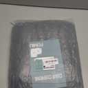 POMIU Rocking Chair Cushions - Indoor & Office Desk Chair, Black,  Size: Back Cushion (24 x 17 x 2.5 inches), Seat Cushion (17 x 17 x 2.5 inches)