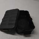 Flemoon Large Outdoor Electrical Box (12.5 x 8.5 x 5 inch), IP54 Waterproof Extension Cord Cover Weatherproof, Protect Outlet, Plug, Socket, Timer, Power Strip, Holiday Light Decoration, Black