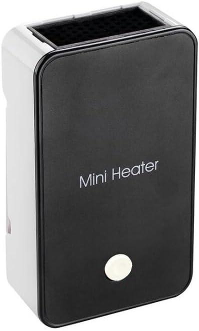 YOUCIDI Safety Energy-saving Heater Mini Portable Room Office Desktop Electric Fan Heater Air Warmer Black