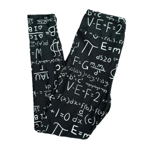 TC LuLaRoe Tall & Curvy Leggings Math Genius Newton's Law Theorem NWT 272 (TC fits Sizes 12-18)