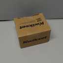 Kwikset 660 Deadbolt Lock, Matte Black Square Exterior Keyed Front Entry Door, Pick Resistant SmartKey Rekey Security, Single Cylinder Dead Bolt