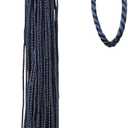 Newrara Graduation Unisex Matte Adult Graduation Cap with Tassel (Blue)