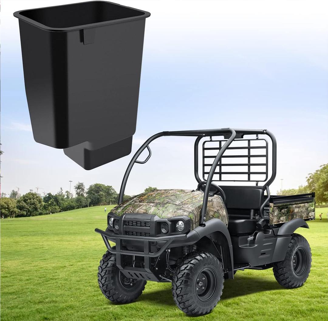 Storage Bin Under Seat Storage Box Compatible with Kawasaki Mule SX 4x4 XC SE 610 4x4 2005-2024 Models Replace for #99999-0054 UnderSeat Passenger Seat Storage Bin, 28 Liters