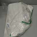 H.VERSAILTEX Primitive Linen Curtains 100% Blackout Curtain Drapes Burlap Fabric Curtains with White Thermal Insulated Liner, Grommet Top Drapes Living Room/Bedroom (2 Panels, 42 x 54 Inch, Ivory)