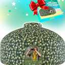 Skywin Delta Dome Air Tent for Kids with Door (77 x 50) Builds in 30 Seconds, Toddler Tents Indoor for Imaginative Play, Spacious Kids Forts Indoor Playhouse for Boys and Girls (Fan Not Included)