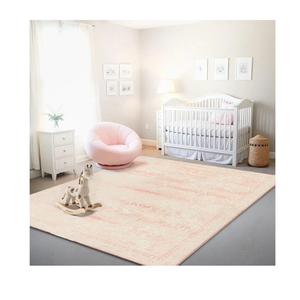 Istana 8x10 Area Rug - Pink 8x10 Rugs for Living Room - Foldable Rugs for Bedroom - Stain Resistant Washable Rug - Eco-Friendly Area Rugs - Easy to Clean Living Room Rug